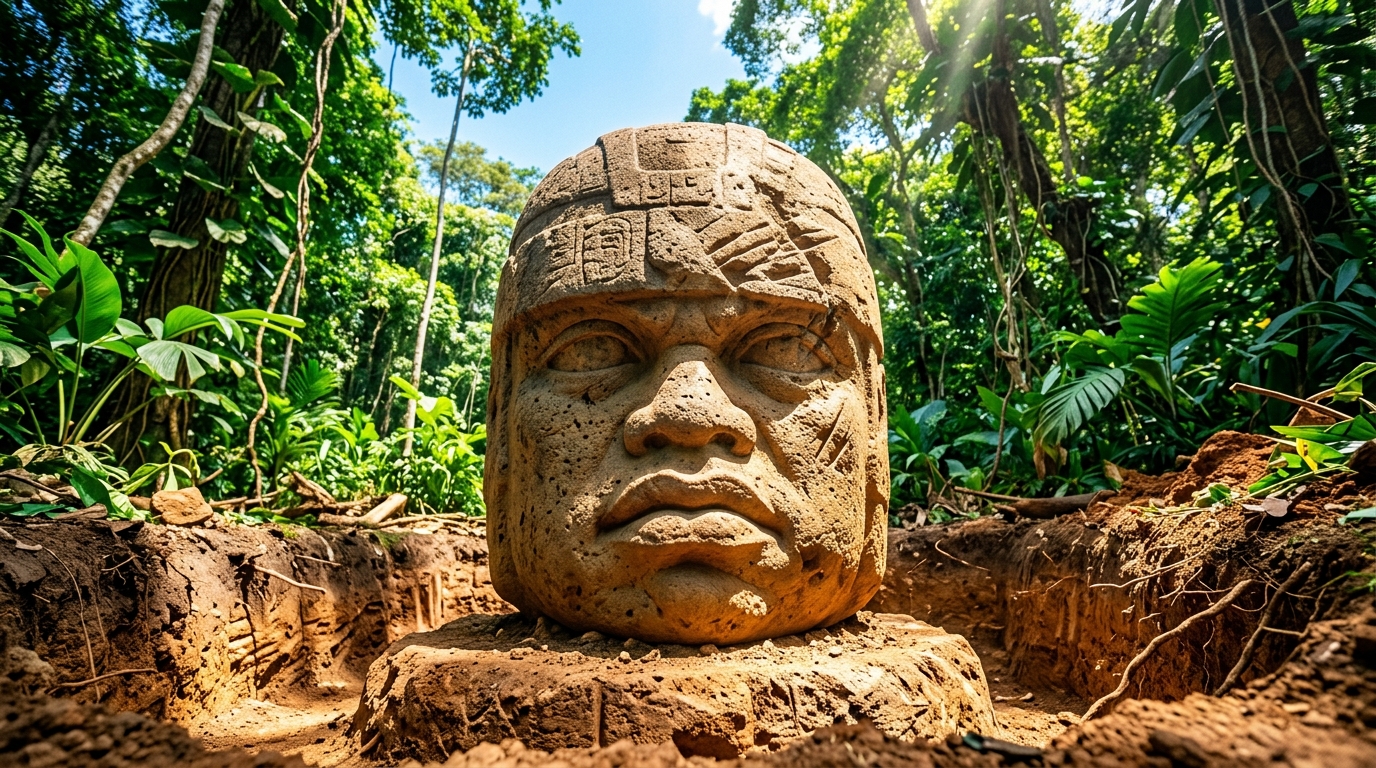 Early Olmec excavation photos shatter long-standing academic theories ...