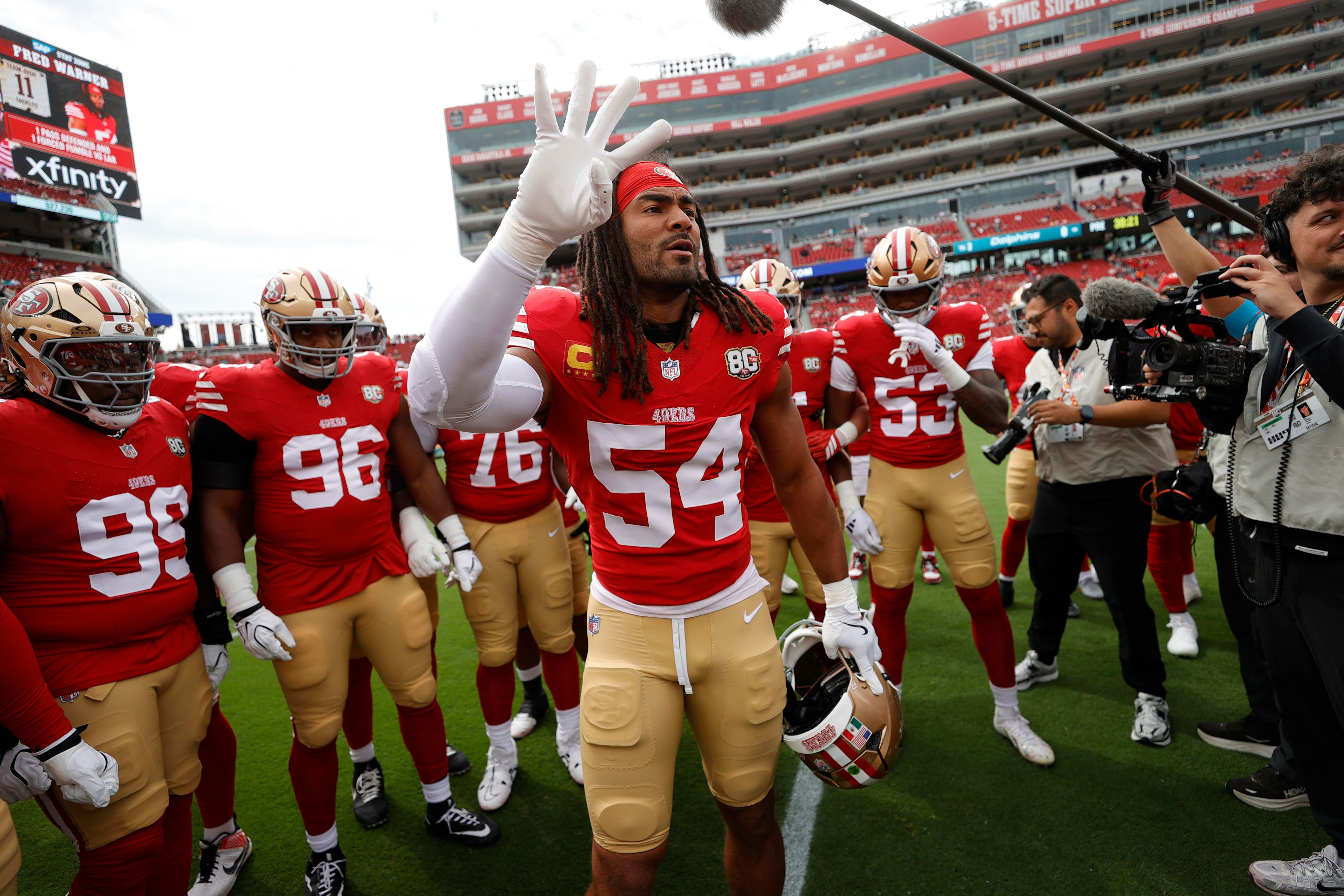 Fred Warner opens up about the 49ers’ run defense struggles