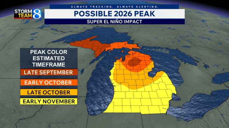 Fall foliage forecast: Sep. 24, 2026