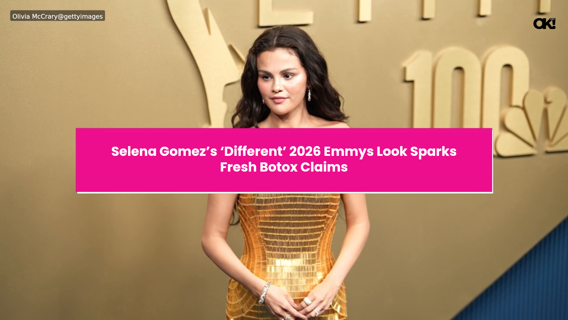 Selena Gomez’s ‘different’ 2026 Emmys look sparks fresh Botox claims
