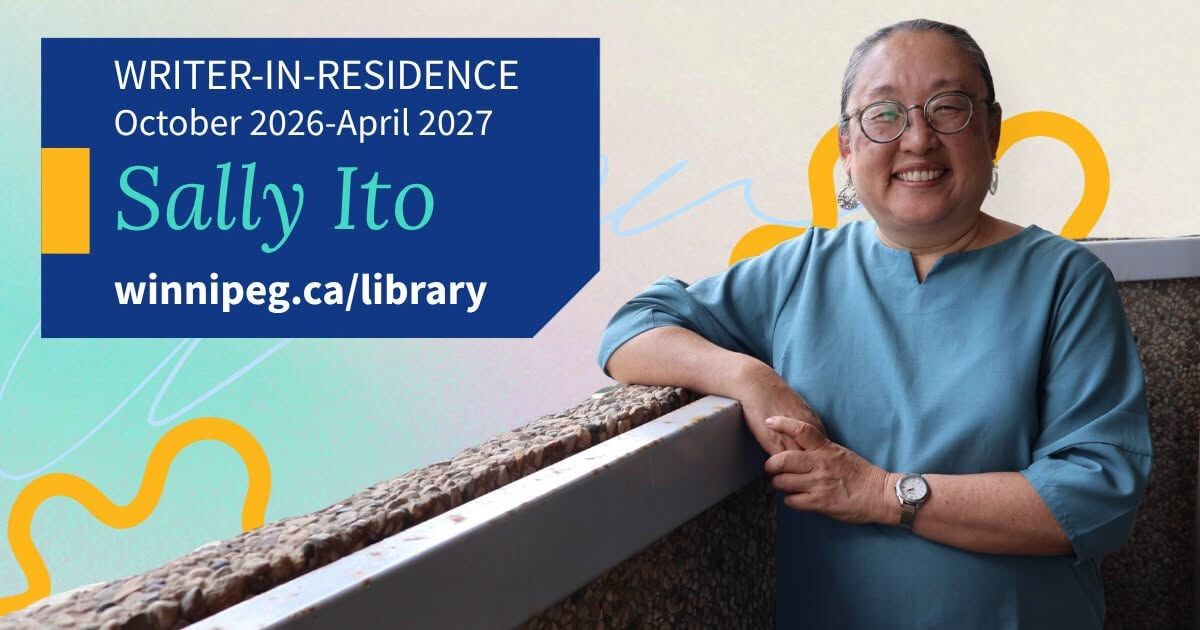 Sally Ito named Winnipeg Public Library’s 2026-27 writer-in-residence
