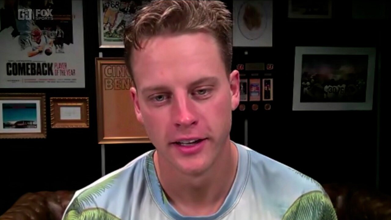 Joe Burrow plays Bengals word association