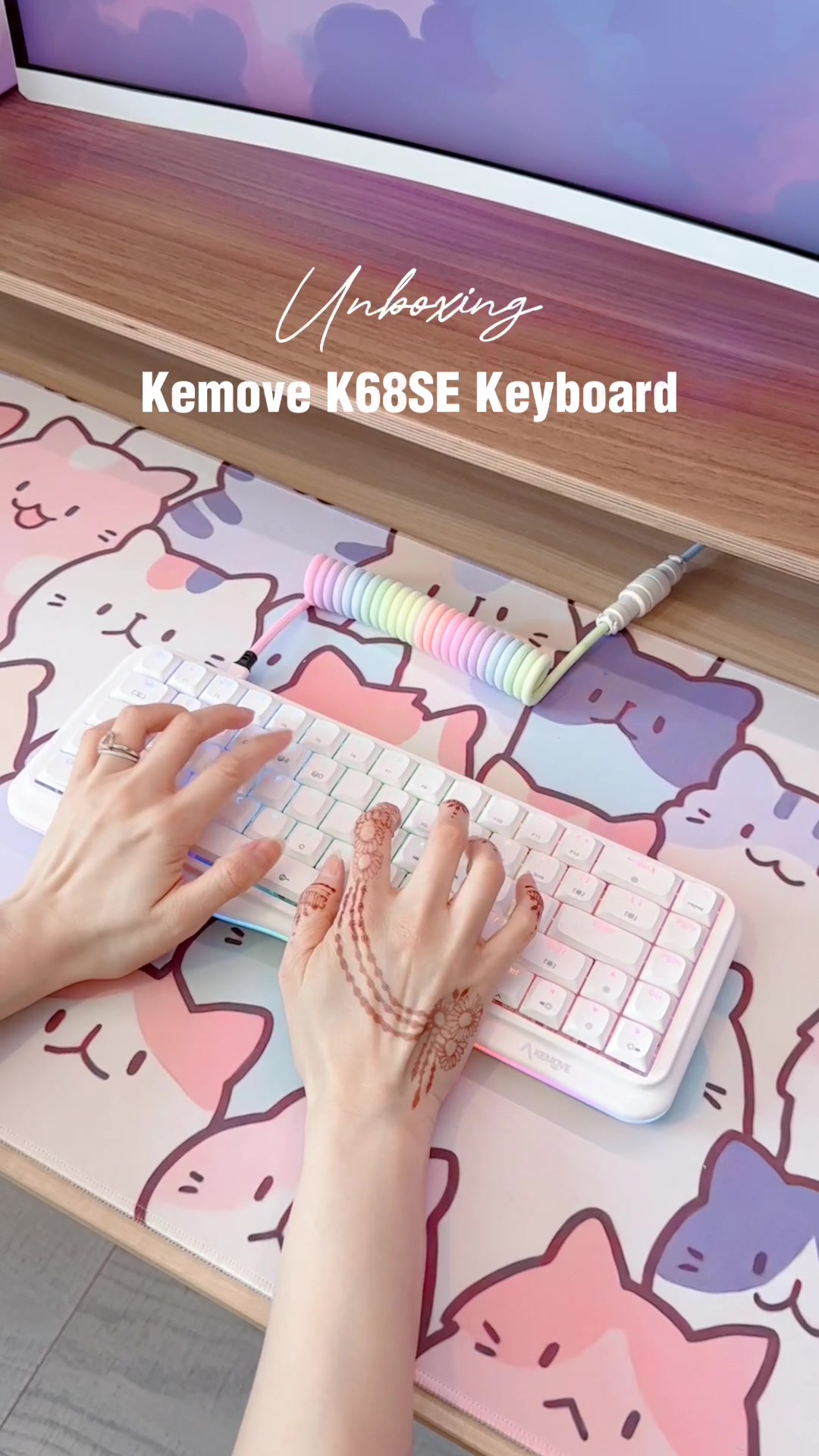 How a mechanical keyboard transforms a gaming desk setup