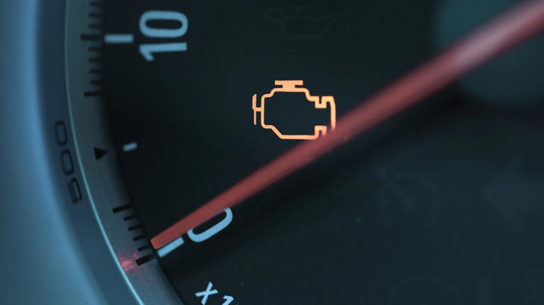When a solid check engine light turns on, how long is it safe to keep ...