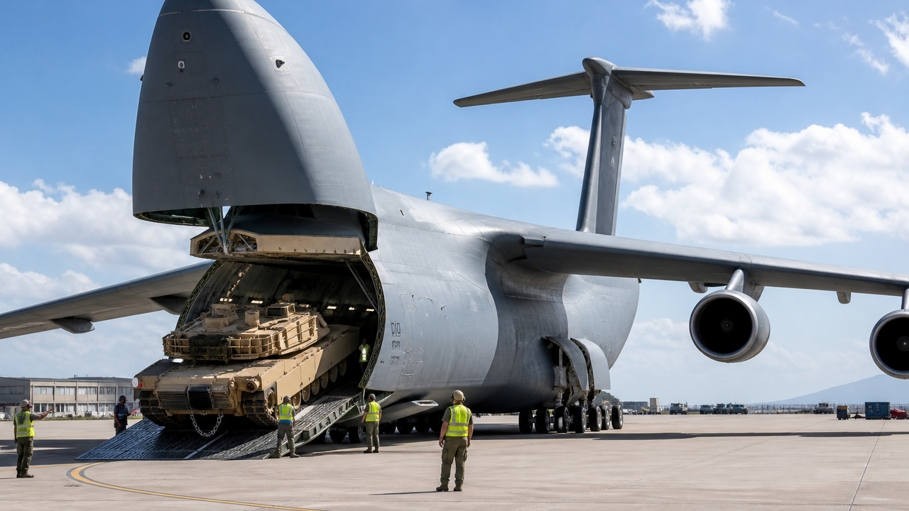 C-5 Galaxy’s kneeling gear redefined what military airlifters could ...