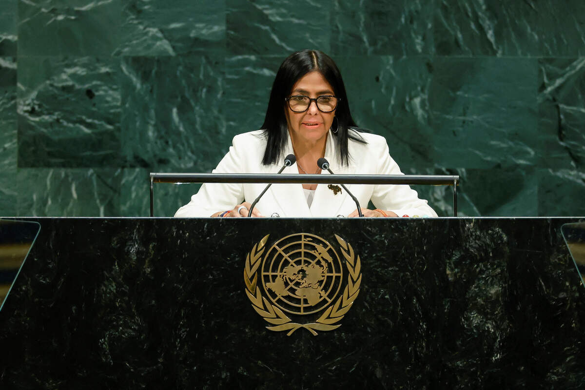 At the UN, Delcy Rodríguez vows free elections in Venezuela, but ...