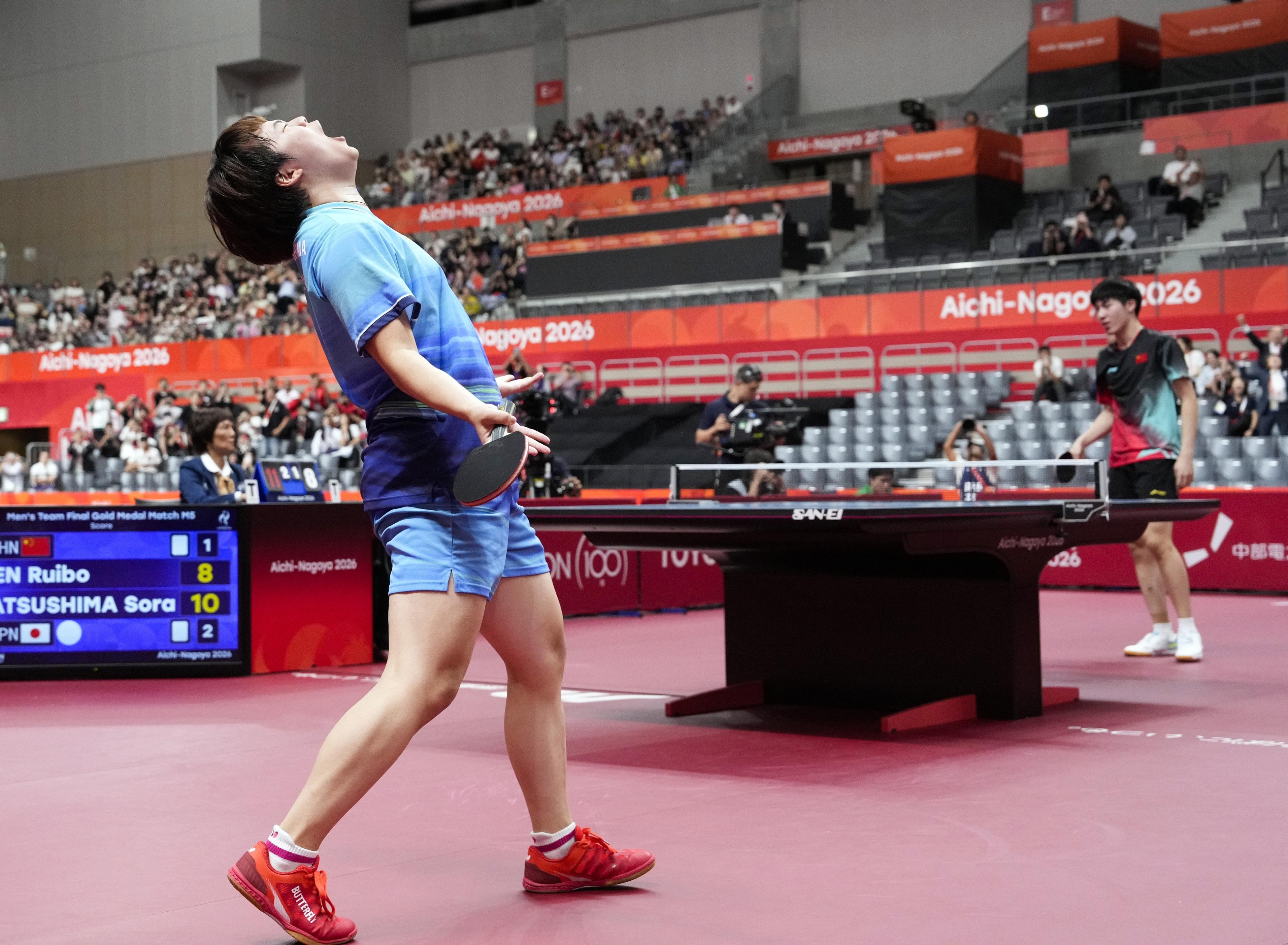 Japan beats China to claim Asian Games men's team table tennis gold
