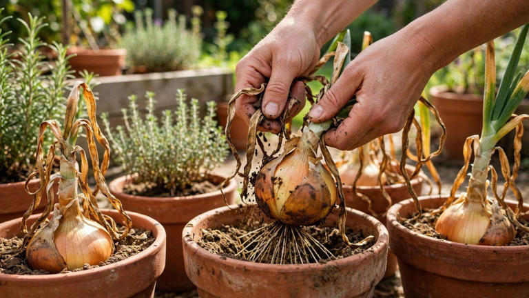 6 simple tips to grow onions at home in pots, containers, and small ...