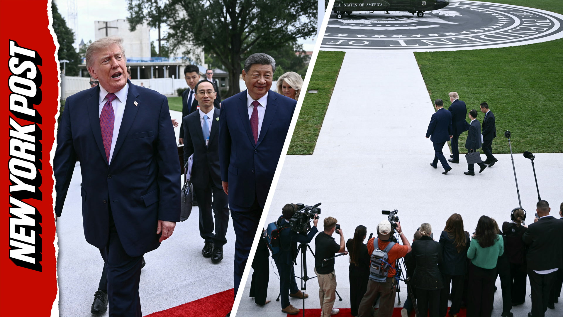 'He loves good granite!': Trump compliments Xi after showing off brand ...