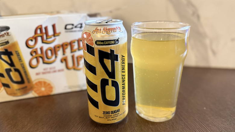 Review: Yes, C4's all hopped up energy drink actually tastes like beer