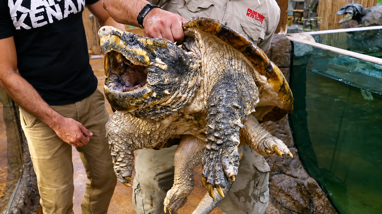 Kamp Kenan joins Jay Brewer for a wild reptile room tour