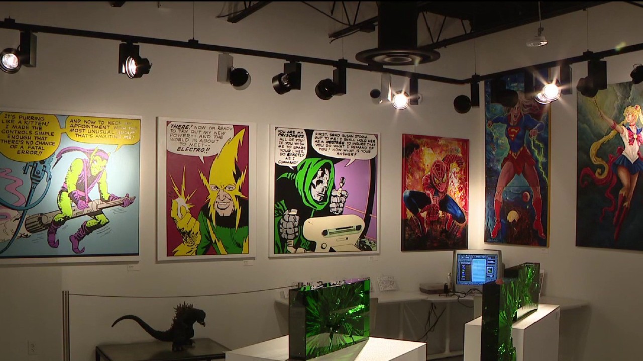 Graphic art on display in St. Petersburg