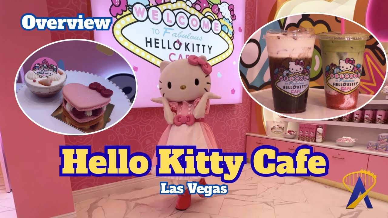 Inside Las Vegas' newest Hello Kitty Cafe at Caesars Palace!