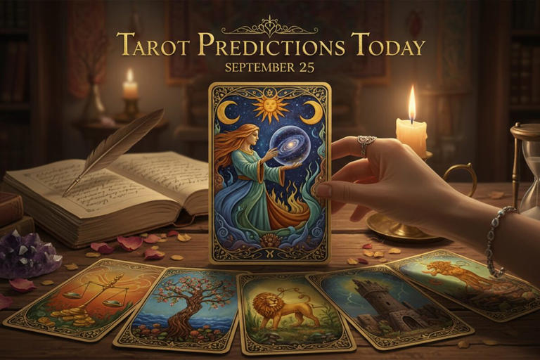 Tarot card reading today, September 25, 2026