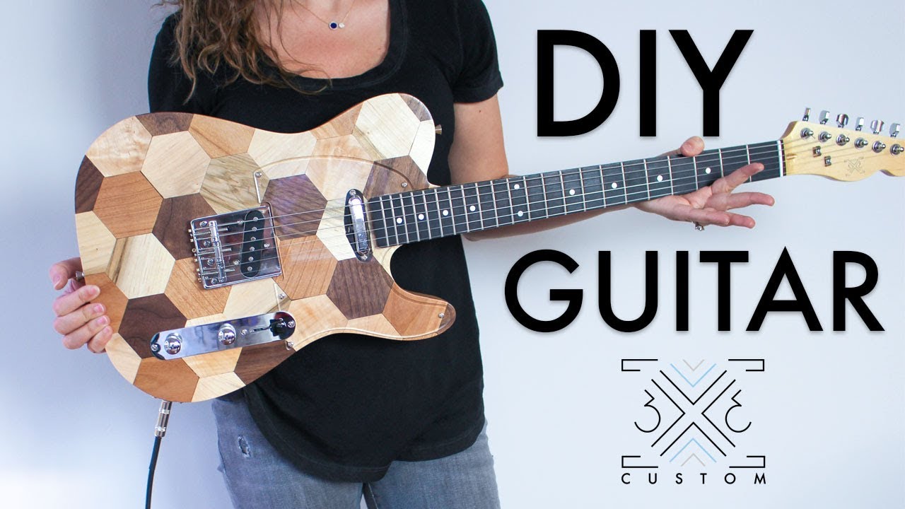Build a Telecaster guitar from scratch