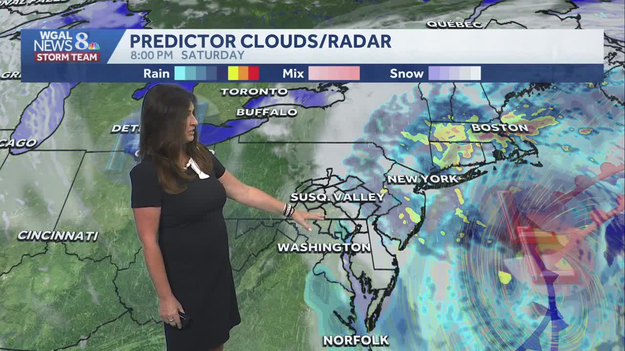 Will the nor'easter hit Pennsylvania?