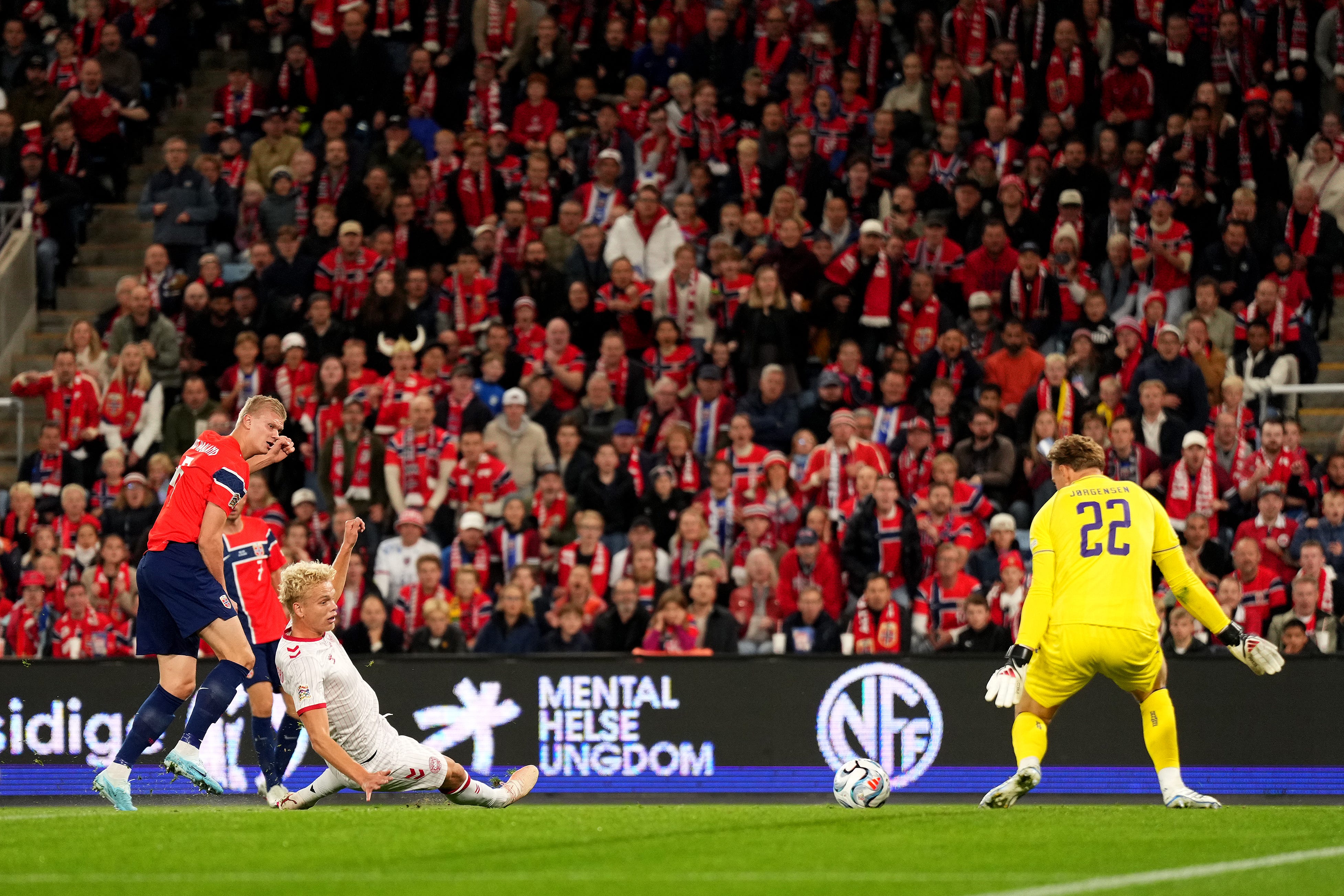 Erling Haaland stays hot for Norway with brace in first post-World Cup ...