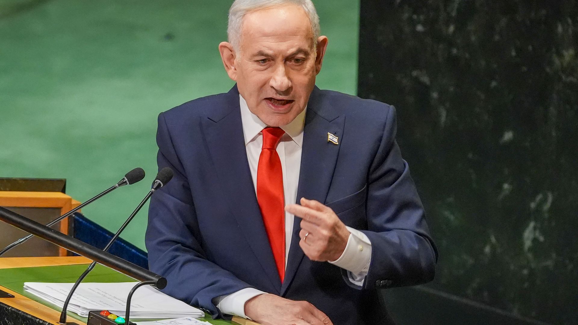 Israel: Benjamin Netanyahu attackiert Delegierte bei Uno-Vollversammlung