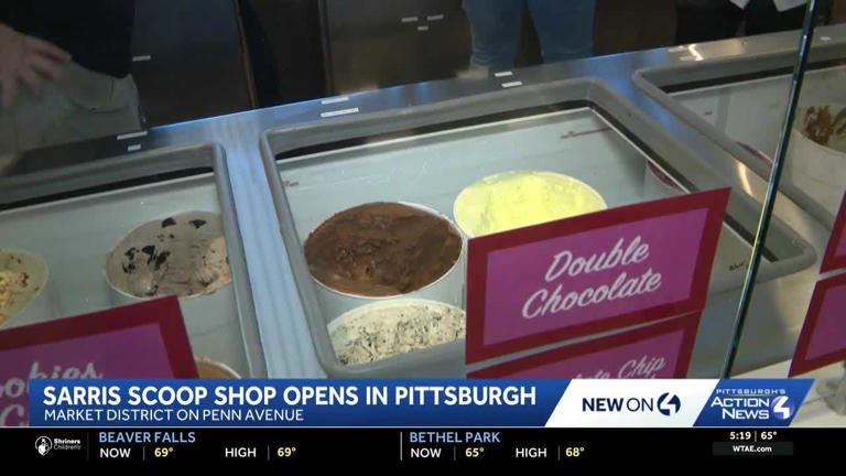 Sarris opens ice cream scoop shop inside Market District