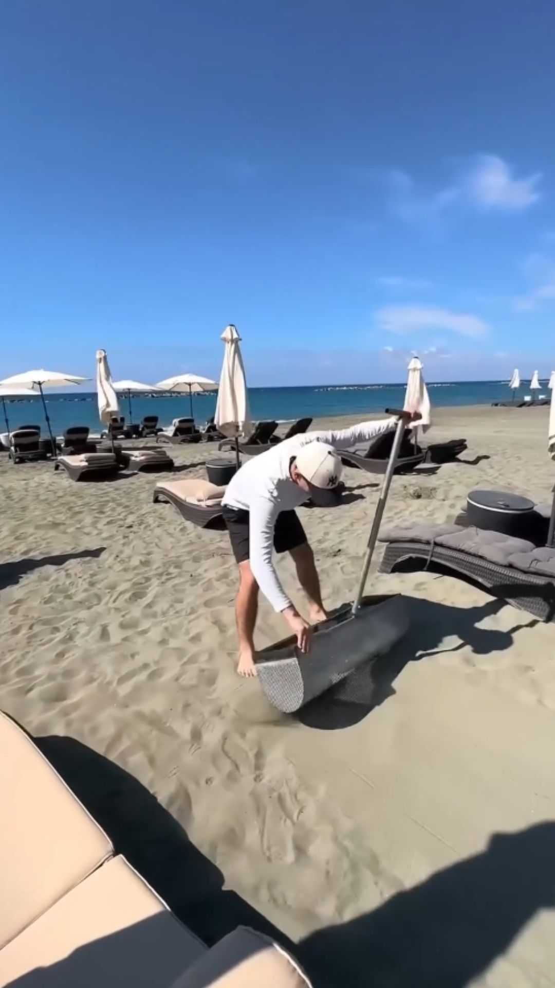 Beach Sifter Reveals Finds a Metal Detector Can Miss
