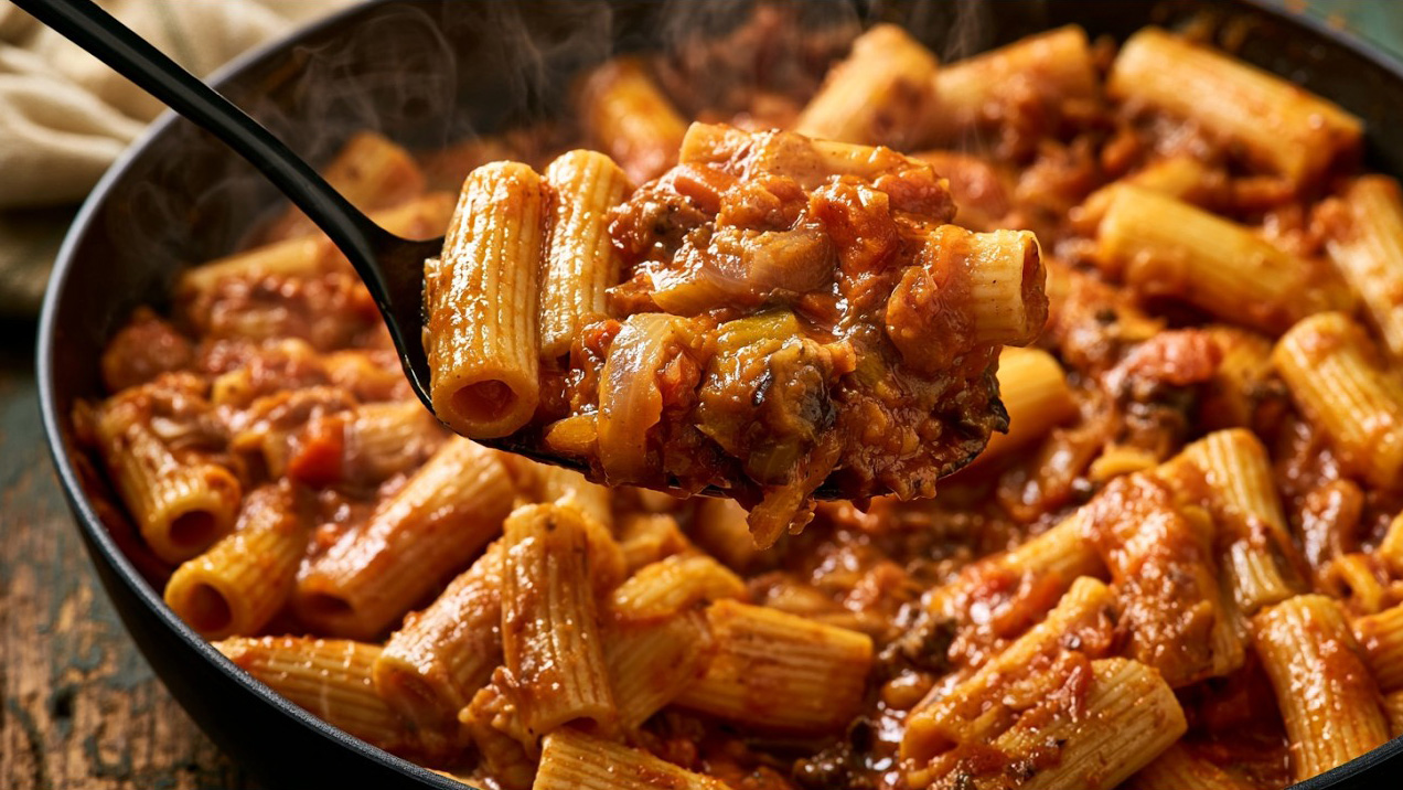 Just 1 eggplant and pasta! This easy dinner is so good you won’t miss ...