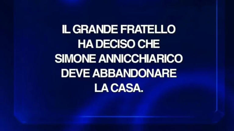 Simone Annicchiarico squalificato, la reazione dei concorrenti del GF Vip: Giacomo piange, Marina avvilita