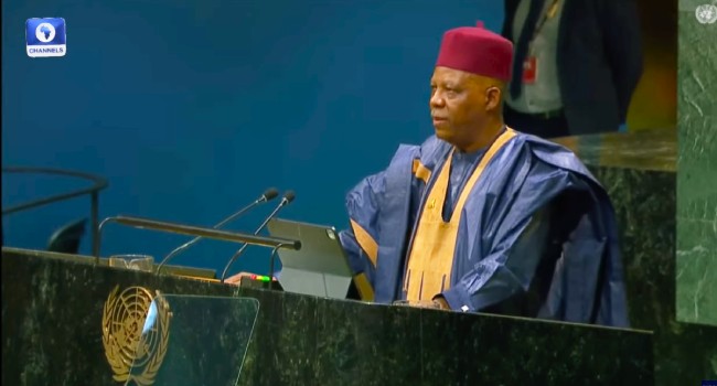 [Full text] Nigeria addresses global leaders at 81st UNGA