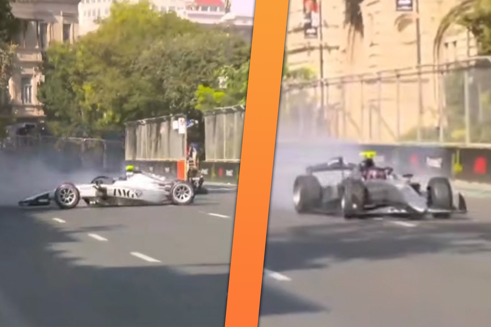 Accidental gymkhana: Cadillac F1 test driver Herta pulls off 150-mph ...
