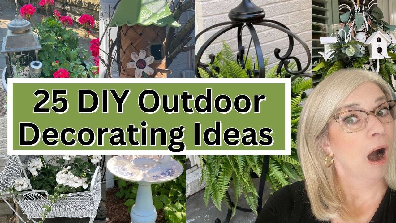 25 DIY outdoor projects to transform your patio and yard!