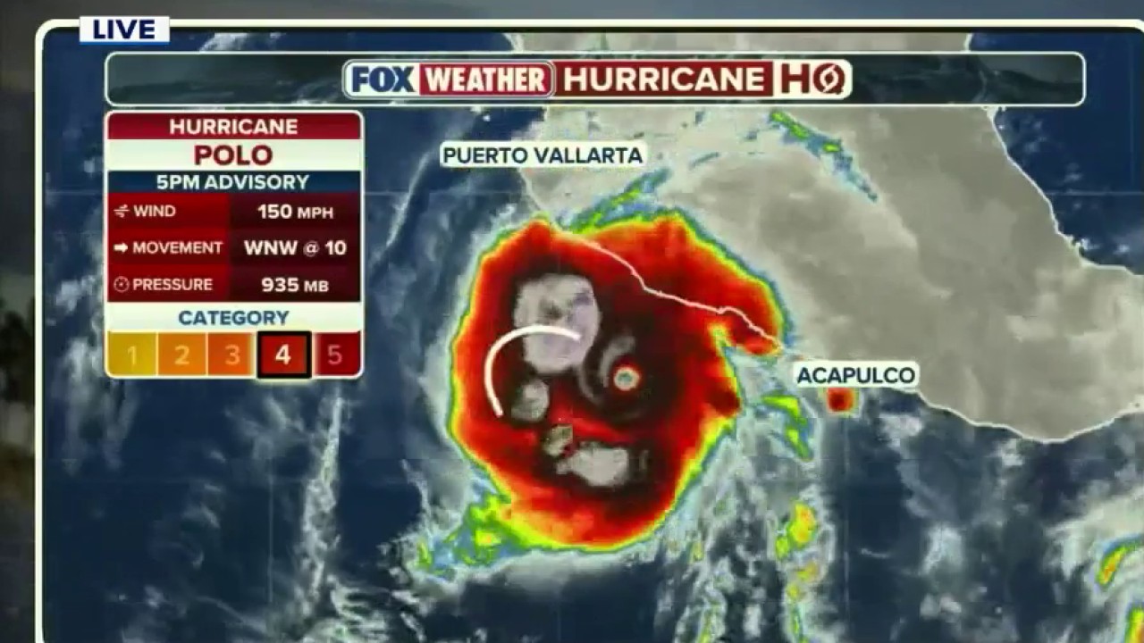 Tracking two Pacific hurricanes
