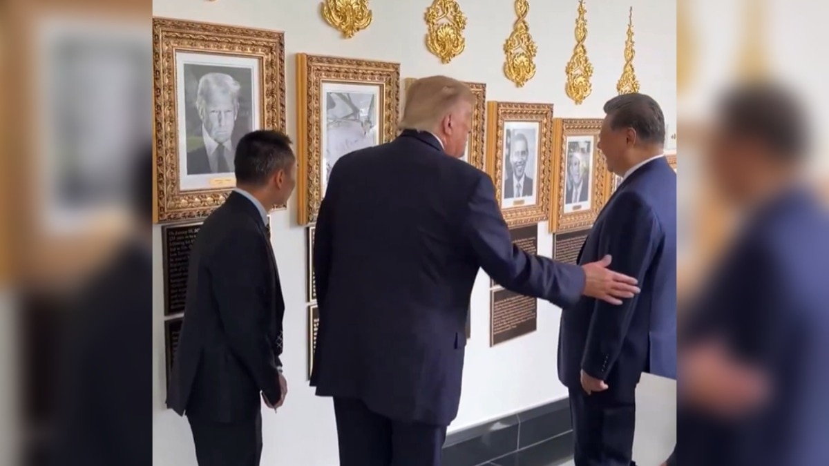 Trump shows Biden autopen display to Xi at White House, China president ...