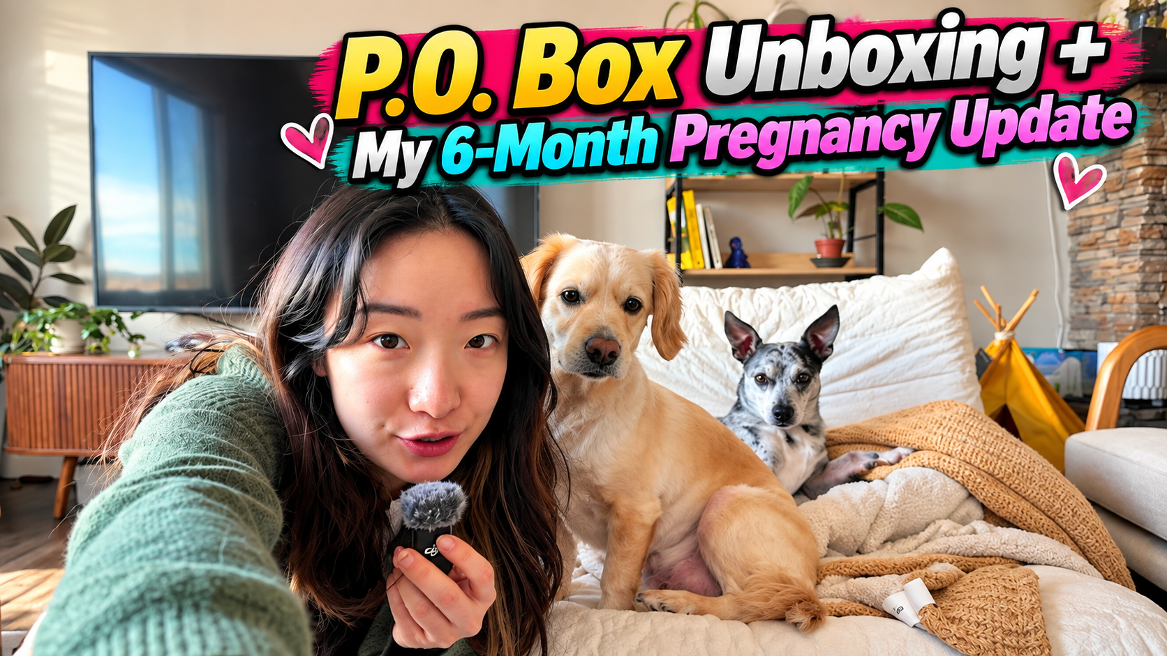 PO box unboxing + my 6-month pregnancy update