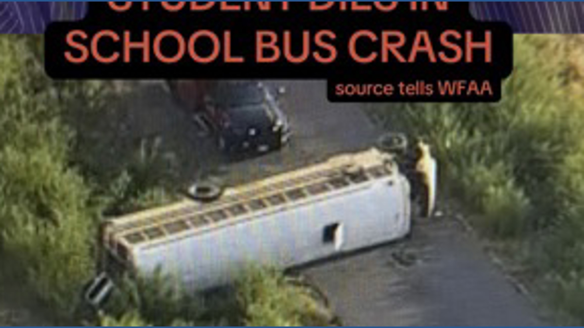 Breaking: A student has died in a school bus crash in Sanger
