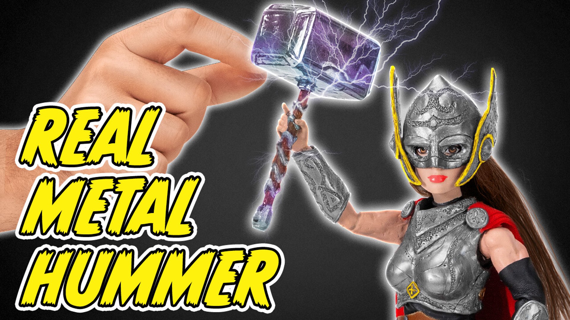 Turning Padme into a female Thor action figure