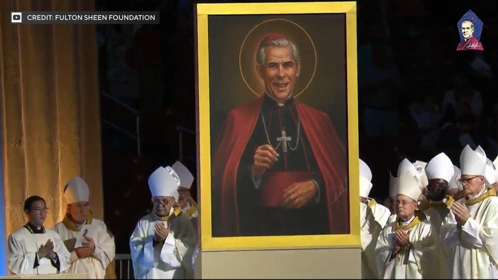 Beatification service held for Archbishop Fulton J Sheen, putting him a ...