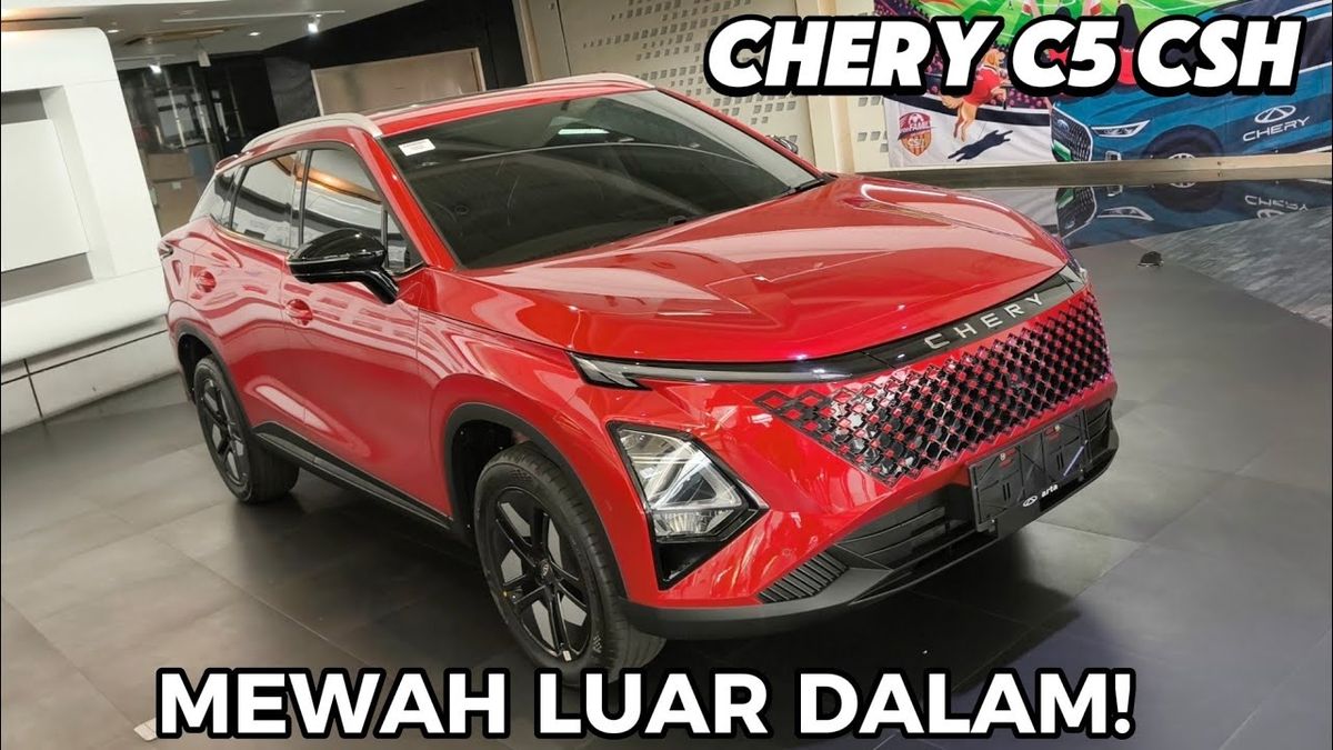 Jadi perhatian! Chery C5 CSH 2026 bawa hybrid 221 HP, kamera panoramik ...