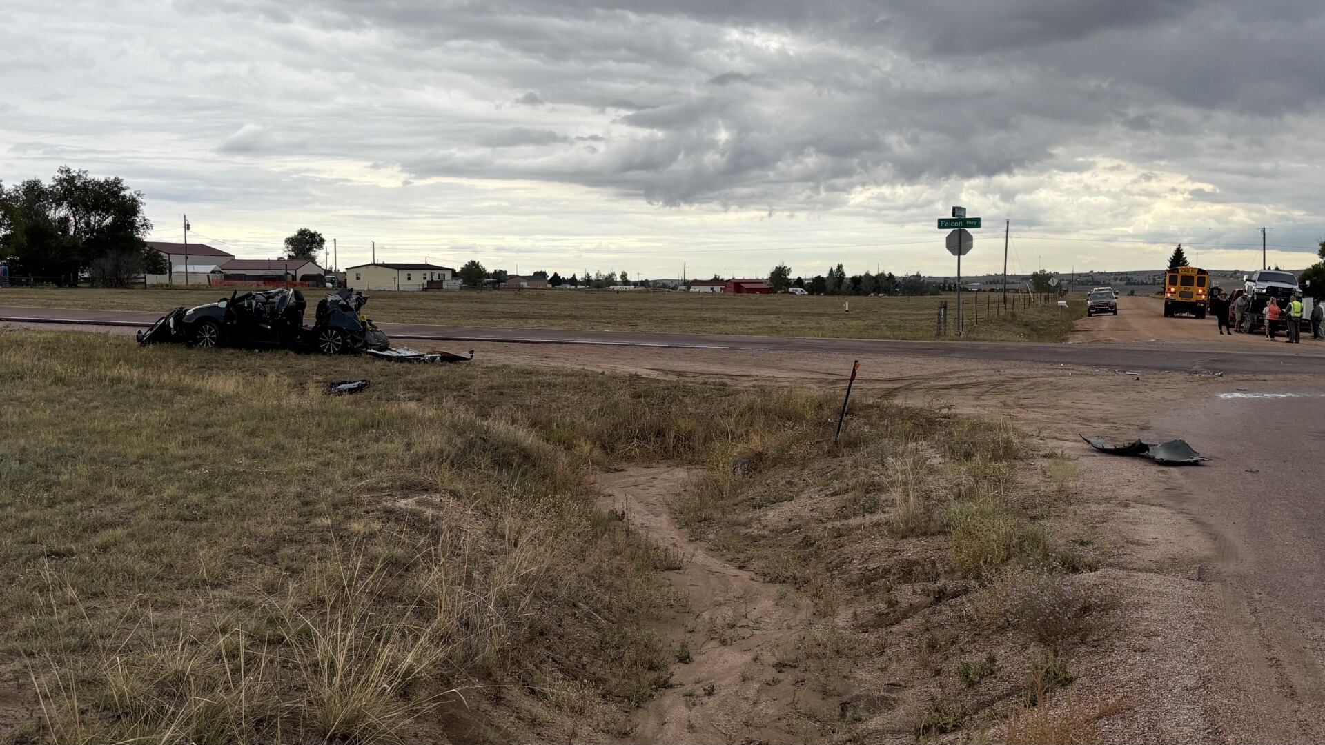 Falcon Highway reopens after three-car crash hospitalizes one, state ...