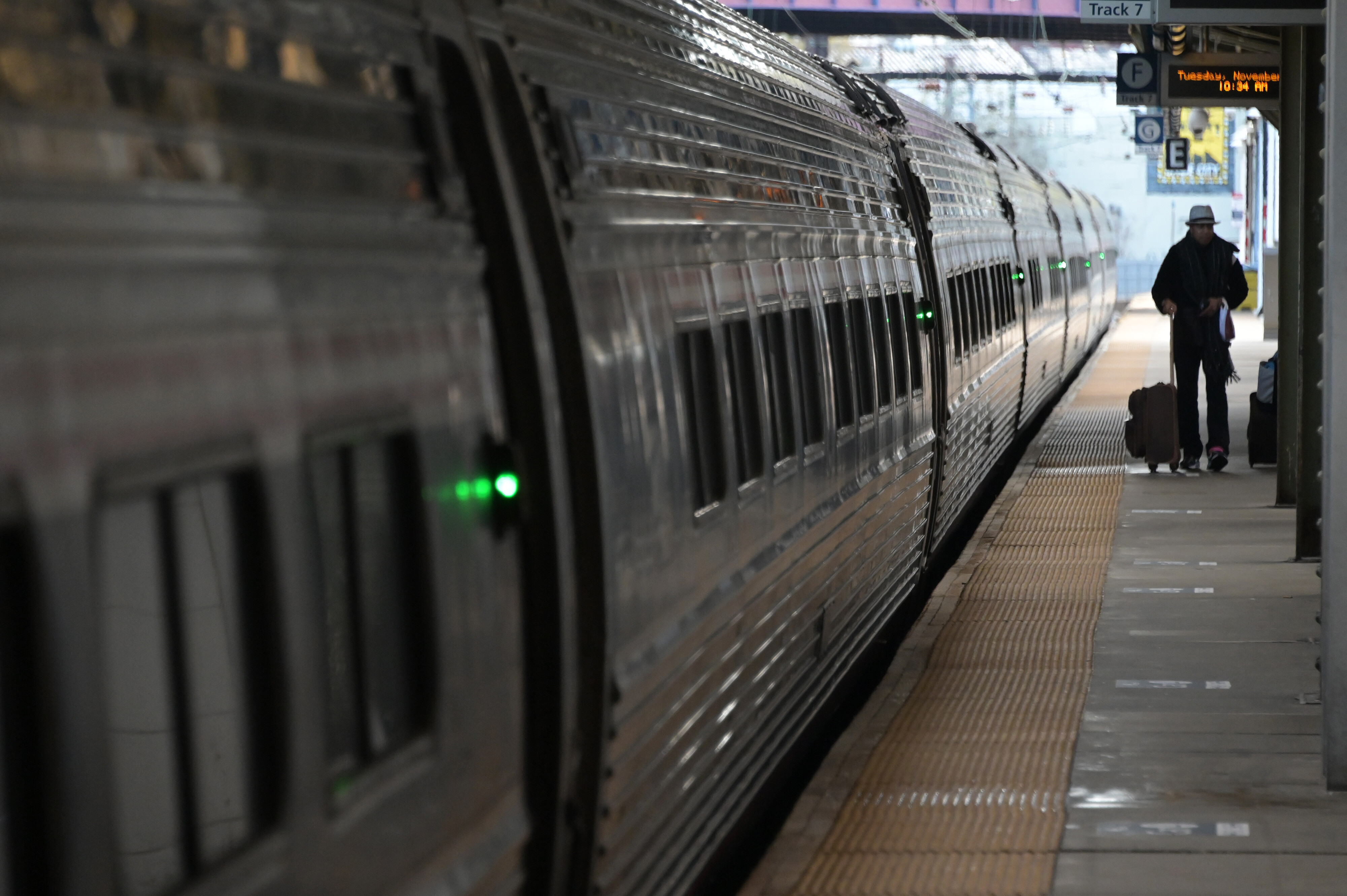 2 injured, at least 25 evacuated after Amtrak train catches fire in Essex