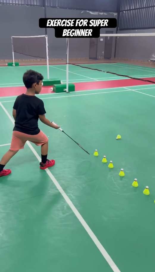 Beginner badminton exercises to build better skills