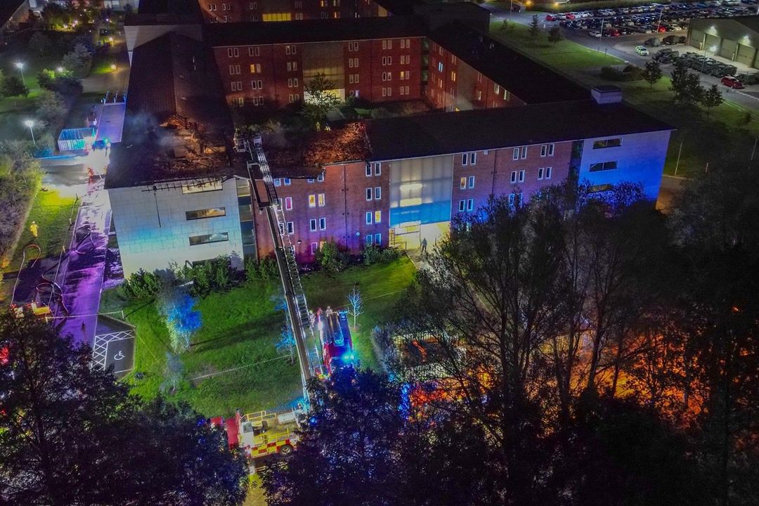 Fire Erupts UK's Largest Military Barracks With One Person Rushed to ...