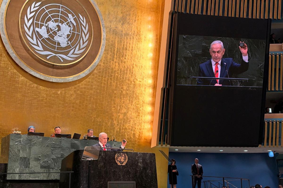 'Shame on you, Mr Mamdani': Netanyahu attacks New York mayor during UN ...