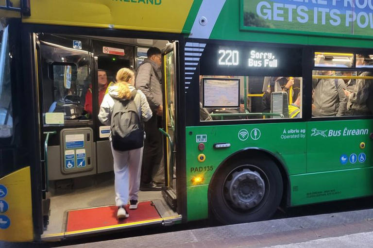 Cork's busiest bus route sees passengers play 'rush hour sardines'