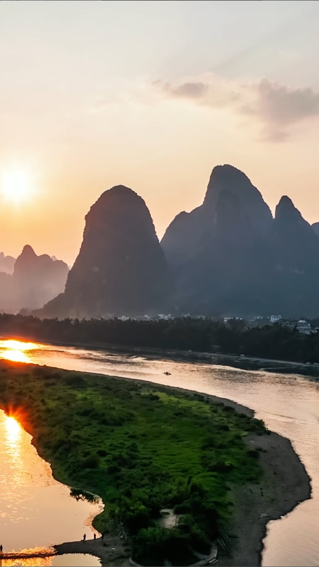 Guangxi, China: Drone tour of fairytale scenery