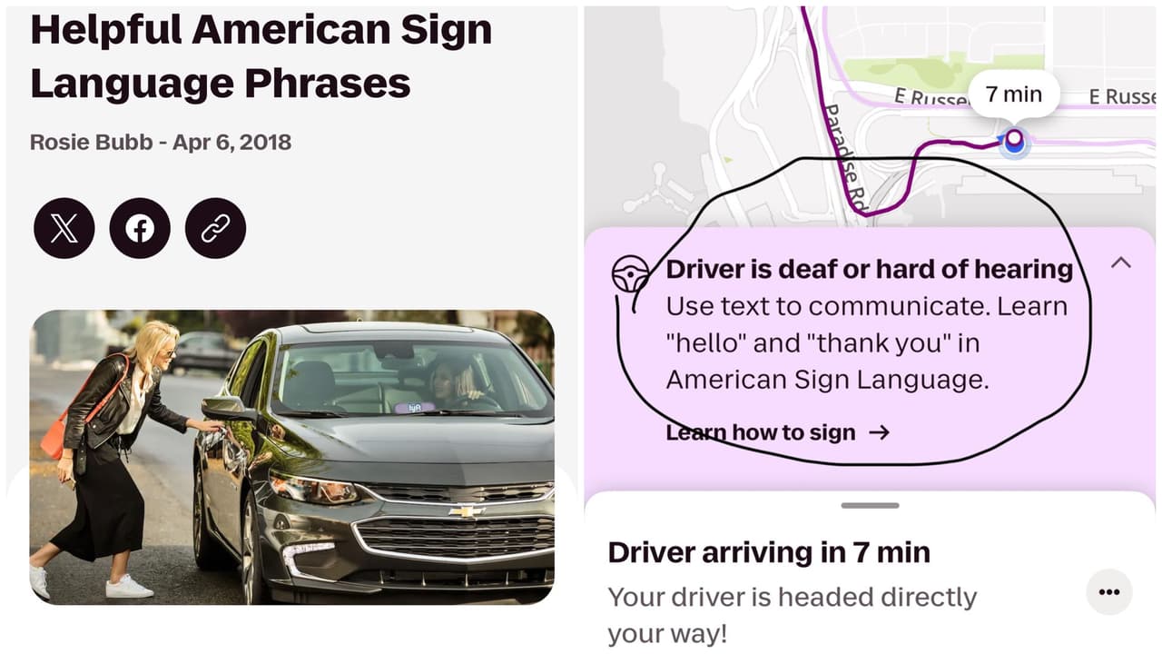 Deaf Lyft driver’s simple gesture in US makes Indian founder ask: Can ...