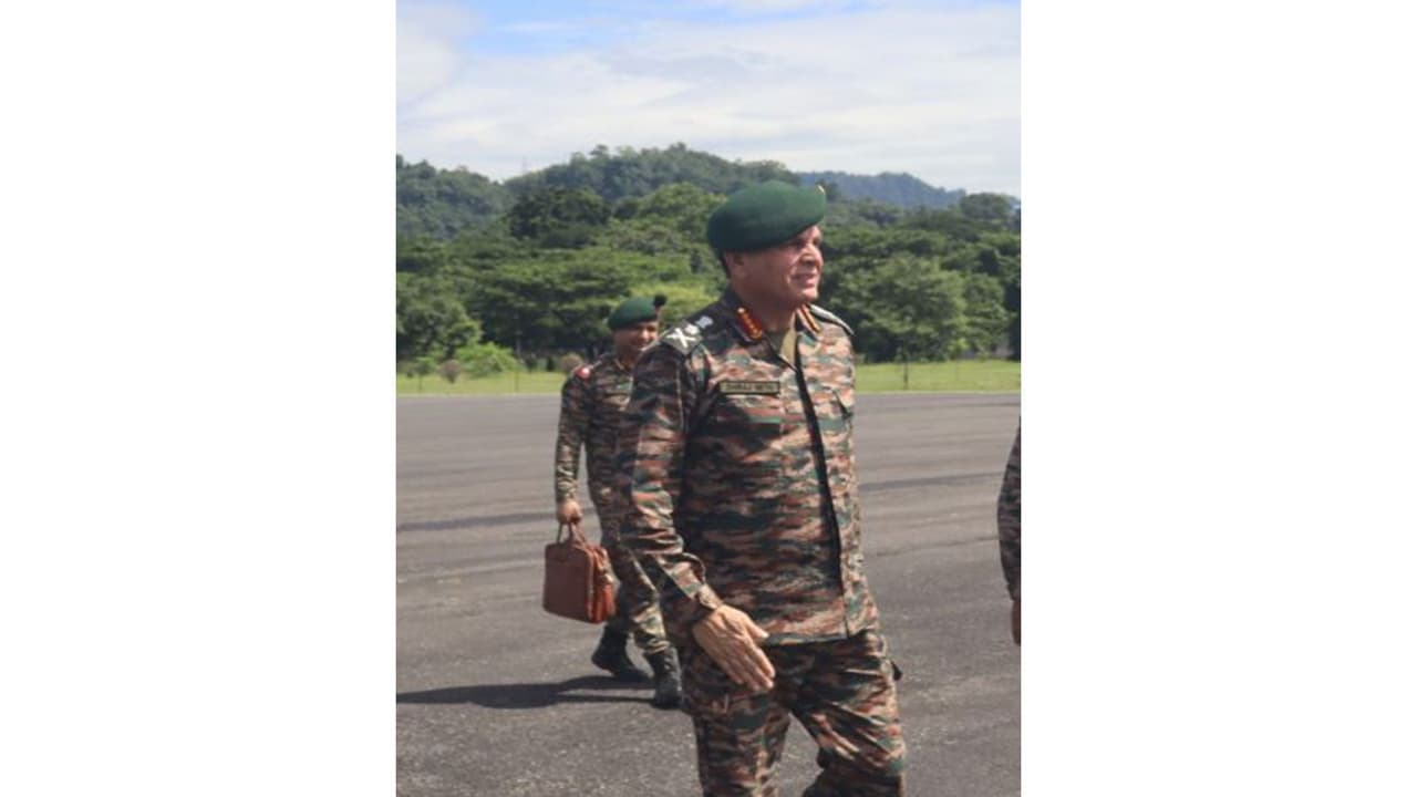 Army Chief Dhiraj Seth reviews security, operational readiness in J&K
