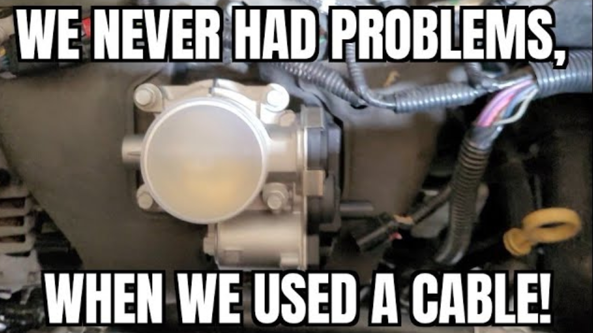 Stubborn check engine light? The throttle body was the problem