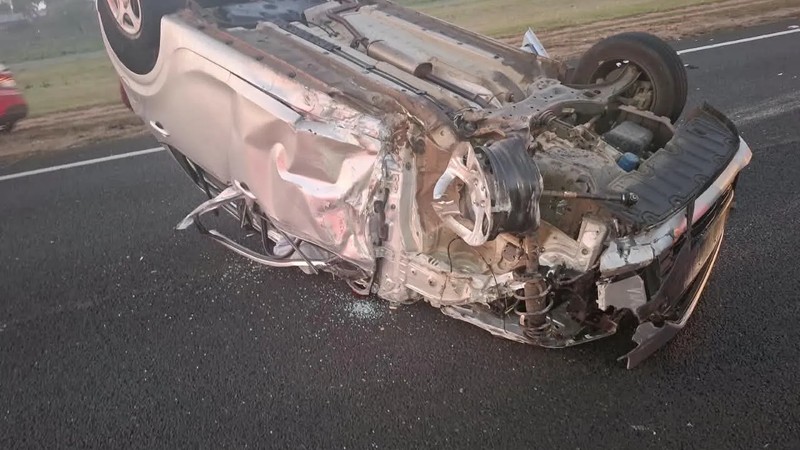 Horror on N17: Man dies after hatchback rolls several times in crash ...