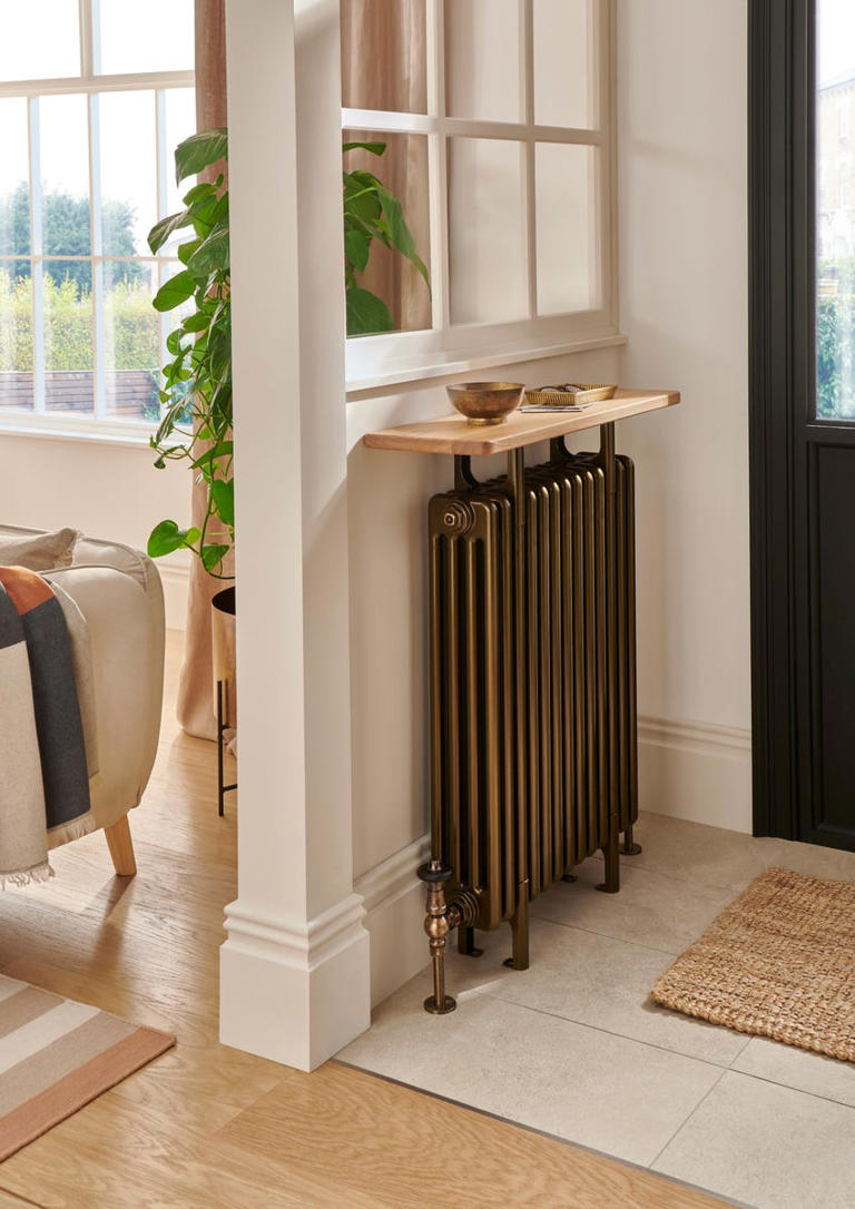 A radiator shelf will keep rooms warmer this winter and add extra ...
