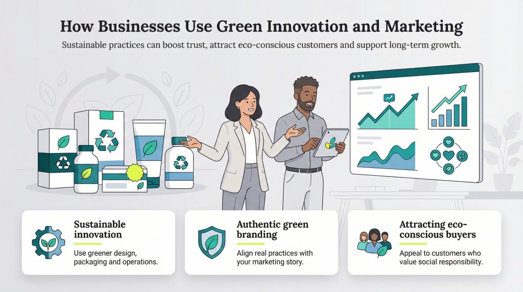 How businesses are marketing green innovation