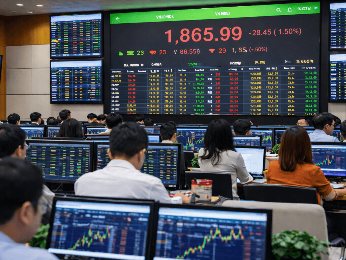 Why is Vietnam's VNI Index down today? Ho Chi Minh's index falls by 0. ...